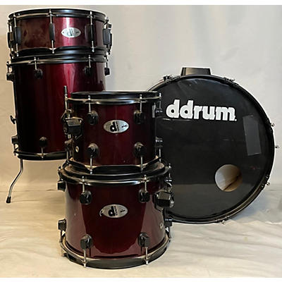 ddrum D-series 5-piece Kit With Cymbals & Hardware Drum Kit