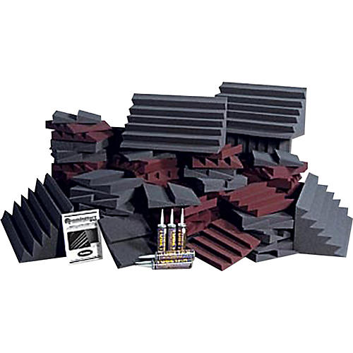 Auralex D108L DST Roominator Kit 116-Piece Pack Charcoal/Burgundy