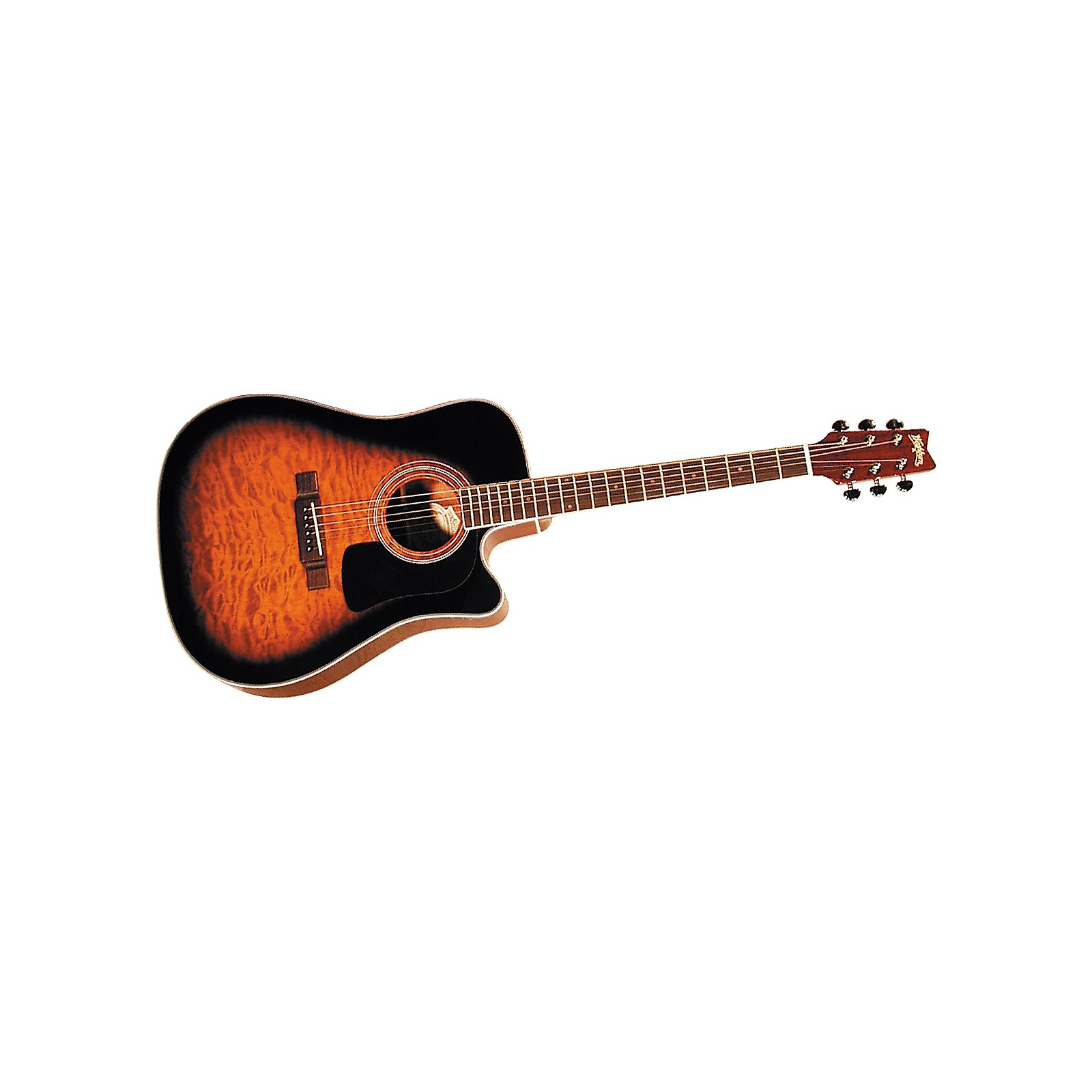 Washburn D10CEQ Quilted AcousticElectric Guitar Musician's Friend