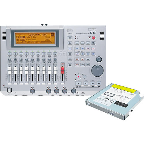 Korg D12 12-Track Digital Recorder with CD-RW Drive