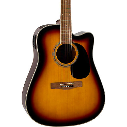 Mitchell D120CE Dreadnought Cutaway CE Acoustic-Electric Guitar Condition 1 - Mint 3-Color Sunburst