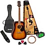 Mitchell D120PK Acoustic Guitar Value Package Sunburst