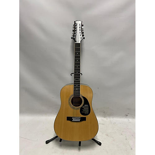 Mitchell D120S12E 12 String Acoustic Guitar Natural