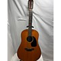Used Martin D1220 12 String Acoustic Guitar Natural