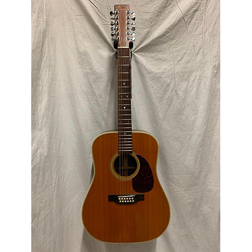 Martin D1228 12 String Acoustic Guitar Natural
