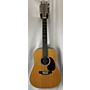 Used Martin D1228 12 String Acoustic Guitar Natural