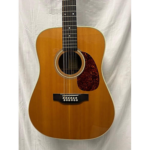 Martin D122832 12 String Acoustic Guitar Antique Natural