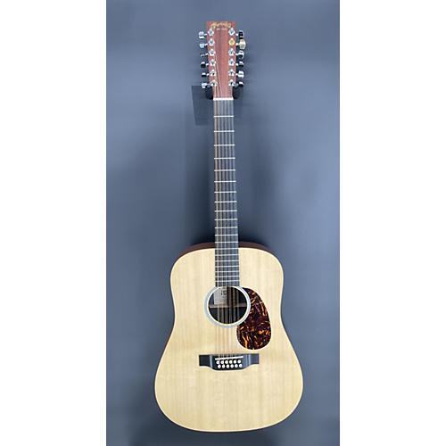 Martin D12X1 Custom 12 String Acoustic Electric Guitar Natural