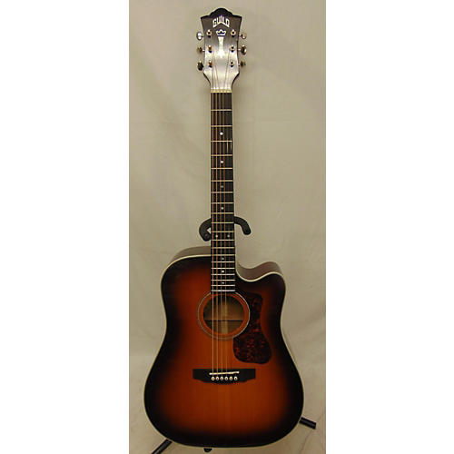 Guild D140CE Acoustic Electric Guitar 2 Color Sunburst