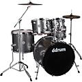 Ddrum D2 5-Piece Drum Set - Gloss WhiteDark Silver Sparkle