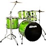 ddrum D2 5-Piece Drum Set - Lime Sparkle