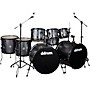 ddrum D2 8-Piece Double Bass Complete Kit With Black Hardware Dark Silver Sparkle