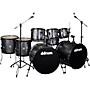 ddrum D2 8-Piece Double Bass Complete Kit with Black Hardware Dark Silver Sparkle