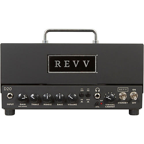 Revv Amplification D20 20W Tube Guitar Amp Head Condition 1 - Mint Black