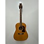 Used Washburn D25S Acoustic Guitar Natural
