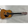 Used Martin D28 Style Custom Shop Acoustic Guitar Natural