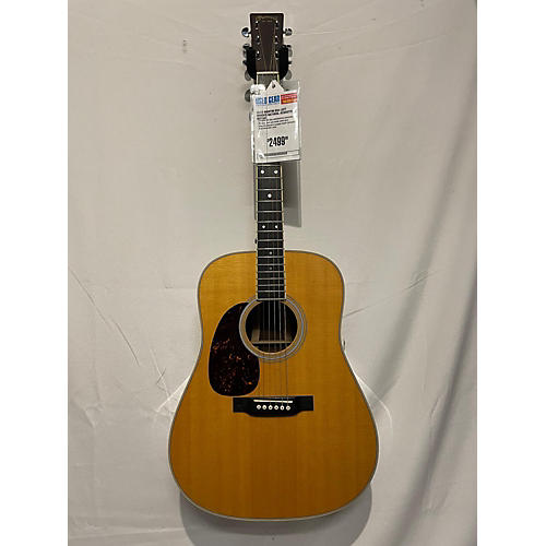 Martin D35 Left Handed Acoustic Guitar Natural