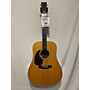 Used Martin D35 Left Handed Acoustic Guitar Natural