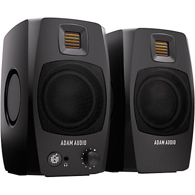 Adam Audio D3V 3" Active Studio Monitors, Black (Pair)