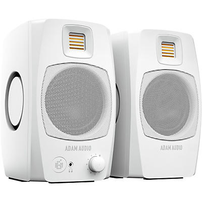 Adam Audio D3V 3" Active Studio Monitors (Pair) White