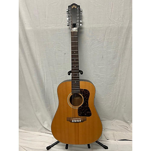 Guild D4 12 12 String Acoustic Guitar Natural