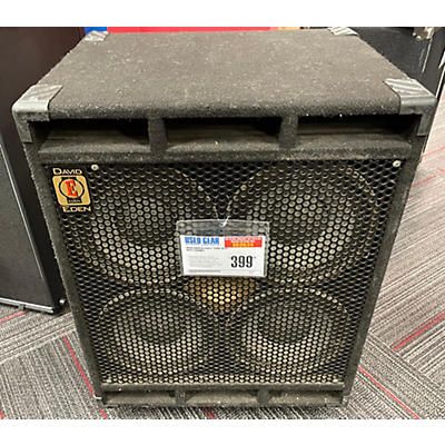 Eden D410XLT 700W 4x10 Bass Cabinet