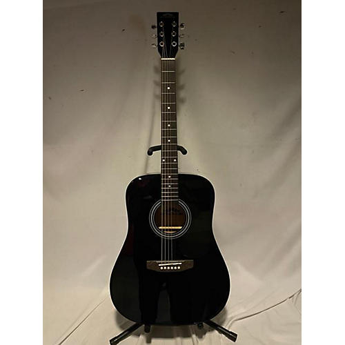 Stadium D42 Acoustic Guitar Black | Musician's Friend