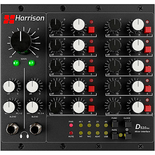 Harrison D510mx 10x2 Analog Mixer Interface Module for the D510r Rack