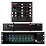 Harrison D510r 10-Slot 500 Series Rack System with Dante Interface Card & Analog Mixer Module