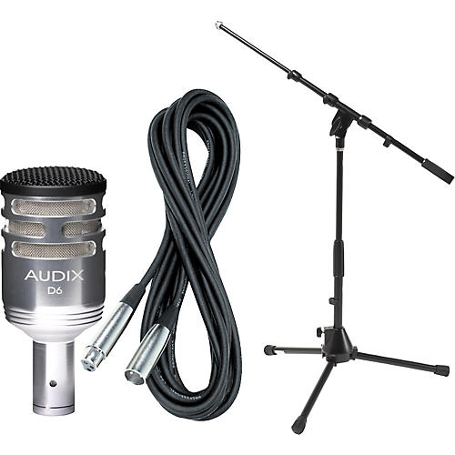 D6 Limited Edition Kick Drum Mic with Cable and Stand