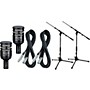 Audix D6 Sub Impulse Kick Drum Mic With Cable & Stand 2-Pack