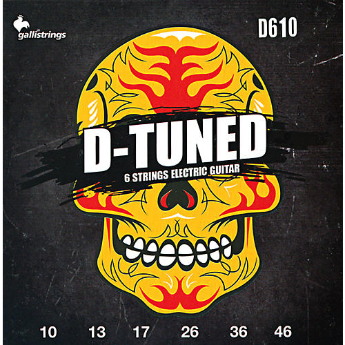 D610 D-TUNED Electric Guitar Strings 10-46