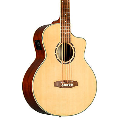 Ortega D7CE-5 5-String Acoustic-Electric Bass Guitar