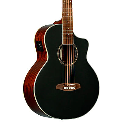 Ortega D8CE-5 5-String Acoustic-Electric Bass Guitar