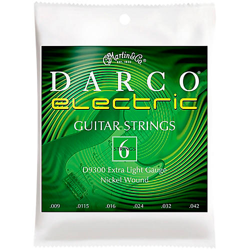 D9300 Nickel Wound 6 Extra Light Electric Guitar Strings