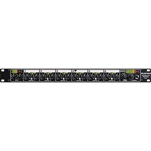 Drawmer DA6 Balanced Distribution Amplifier