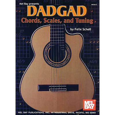 Mel Bay DADGAD Chords, Scales, and Tuning Book