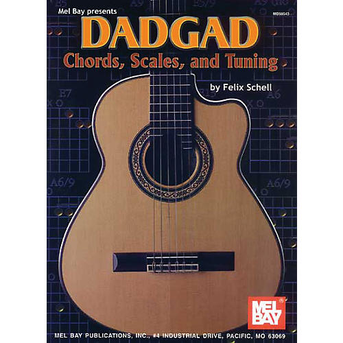 Mel Bay DADGAD Chords, Scales, and Tuning Book