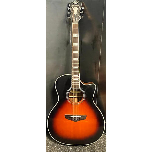 D'Angelico DAPCSG200VSBCP Acoustic Electric Guitar 2 Tone Sunburst