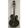 Used D'Angelico DAPEXL1AGCT Hollow Body Electric Guitar Army Green