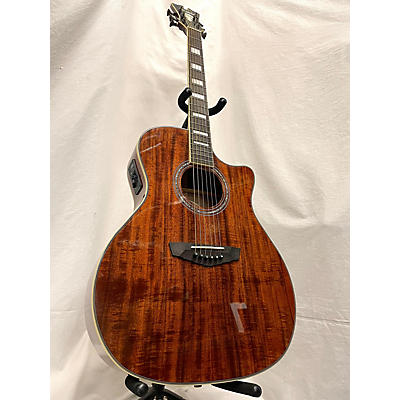 D'Angelico DAPG200GCODEKOA1 Acoustic Electric Guitar