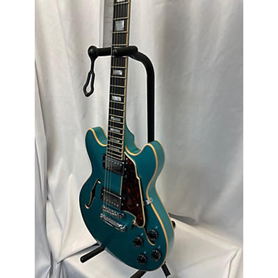 D'Angelico DAPMINIDCOTCSCB Hollow Body Electric Guitar