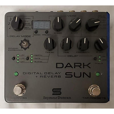 Seymour Duncan DARK SUN Digital Delay + Reverb Effect Pedal