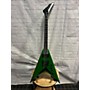 Used Kramer DAVE MUSTAINE Solid Body Electric Guitar GREEN MET