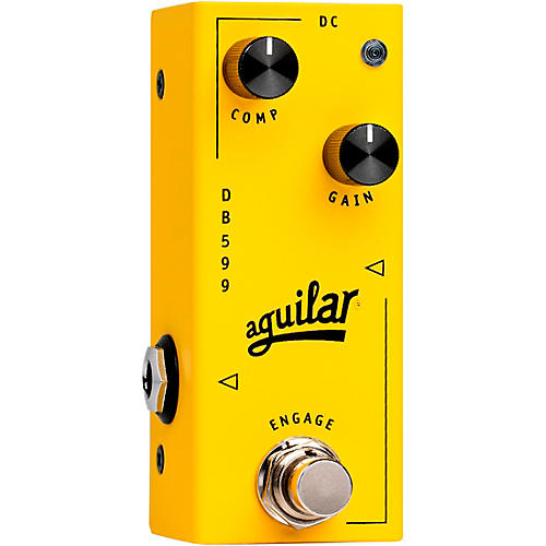 Aguilar DB 599 Bass Compressor Micro Pedal Condition 1 - Mint Yellow