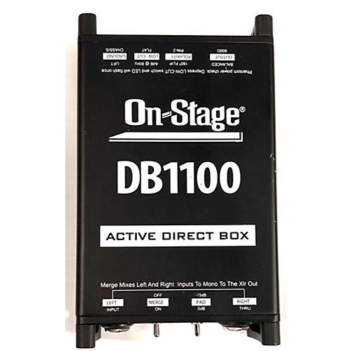 On-Stage DB1100 Direct Box