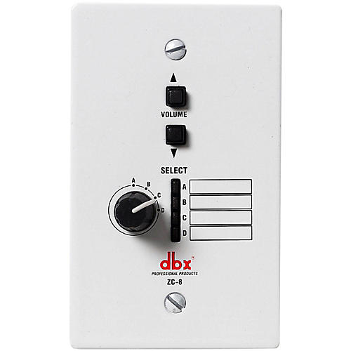 dbx DBXZC8V Wall Mount Zone Volume Control