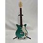Used Danelectro DC3 Solid Body Electric Guitar Emerald Green