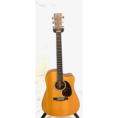Martin DCPA4 Acoustic Electric Guitar Natural