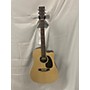 Used Martin DCX1E Acoustic Electric Guitar Natural